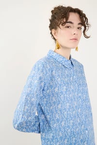 Image 1 of  CAMICIA MABELLA ORIENT AZZURRO