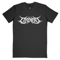 'logo' black tee