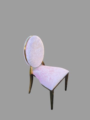 Image of Pink lux chairs 