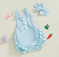 Image 4 of Pom Pom Bubble Set - Powder Puff Blue