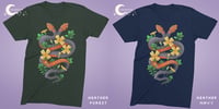 Image 2 of Ring-Necked Snake and Cedar Gladecress Unisex Tee