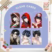 Joongdok Clear Card Sets