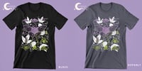 Image 2 of Southeastern North American Native Moths and Passionflower Unisex Tee