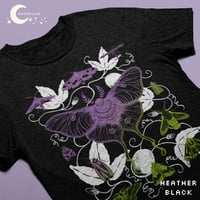Image 1 of Southeastern North American Native Moths and Passionflower Unisex Tee