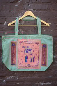 Image 4 of Quilted Cow Bag