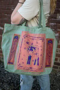 Image 5 of Quilted Cow Bag