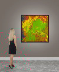 Image 2 of Untitled Spin Painting By Damien Hirst