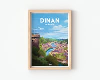 Image 1 of Affiche "Dinan, La Rance"
