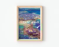Image 1 of Affiche "Saint-Malo, cité corsaire"