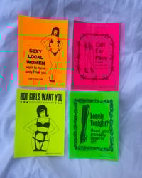 Image 3 of Hot Girls Want You To Go To Therapy Zine + Stickers