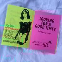 Image 4 of Hot Girls Want You To Go To Therapy Zine + Stickers