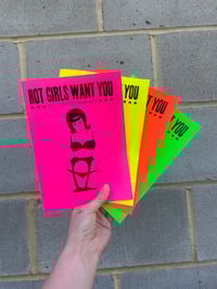 Image 1 of Hot Girls Want You To Go To Therapy Zine + Stickers