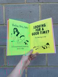 Image 6 of Hot Girls Want You To Go To Therapy Zine + Stickers