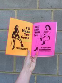 Image 8 of Hot Girls Want You To Go To Therapy Zine + Stickers