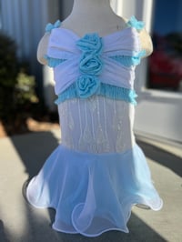 Image 1 of Light Blue and White Florette Costume
