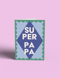 Carte de Voeux "Super-Papa"