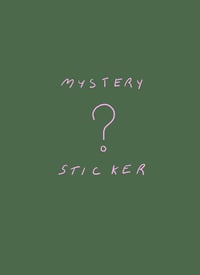 mystery cake sticker