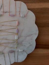 Image 3 of Pastel Crystal Bracelet (Choose Metal)