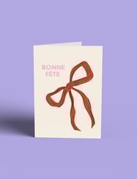 Carte de Voeux "Bonne Fête"