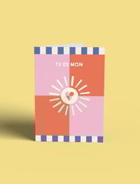 Carte de Voeux "Tu es mon soleil"