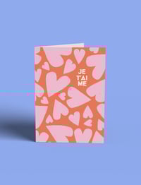 Carte de Voeux "Je t'aime"