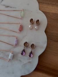 Image 6 of Pastel Crystal Bracelet (Choose Metal)