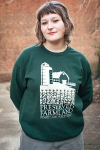 Image 3 of Preserved Farmland Crewneck - Sand