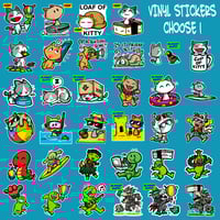 Vinyl Stickers (Choose 1)