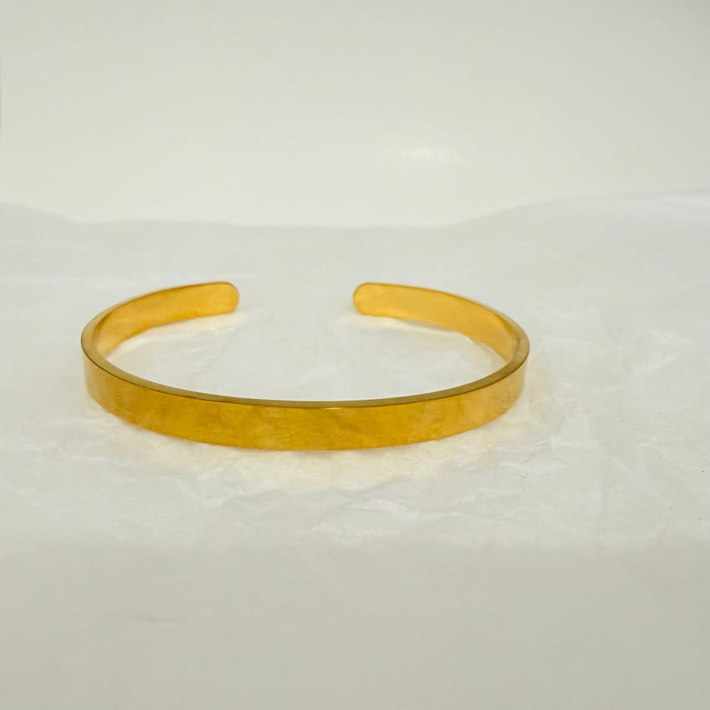 Image of Beautiful Girl you can do Hard Things Open Cuff Bracelet for Her.