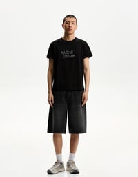 bermuda baggy denim