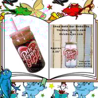 Dr Pepper Girly Heart Single Sided Uv Dtf Decal       T3
