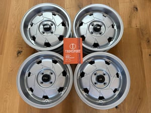 Image of Genuine ATS Type 5 15" 4x100 Alloy Wheels REFURBISHED Set 2