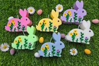 Scented & Hand Decorated Spring Bunny Candles