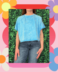 Deep Sky Cropped Tee