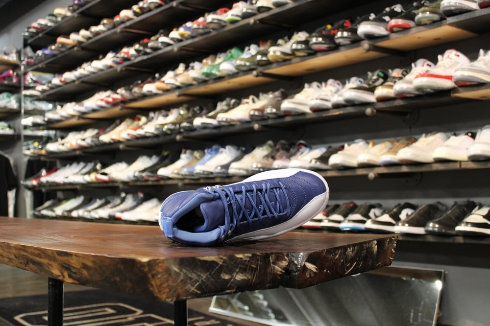 AIR JORDAN XII (12) "STONE BLUE"