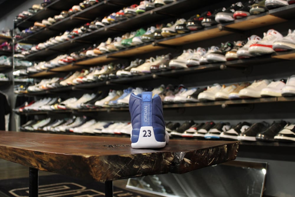 AIR JORDAN XII (12) "STONE BLUE"