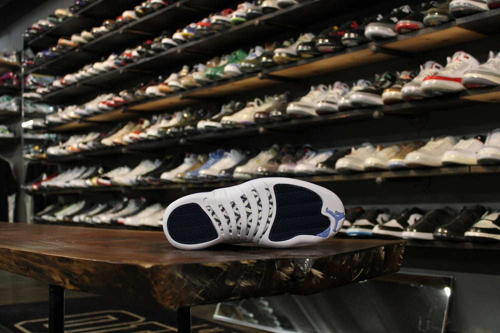 AIR JORDAN XII (12) "STONE BLUE"