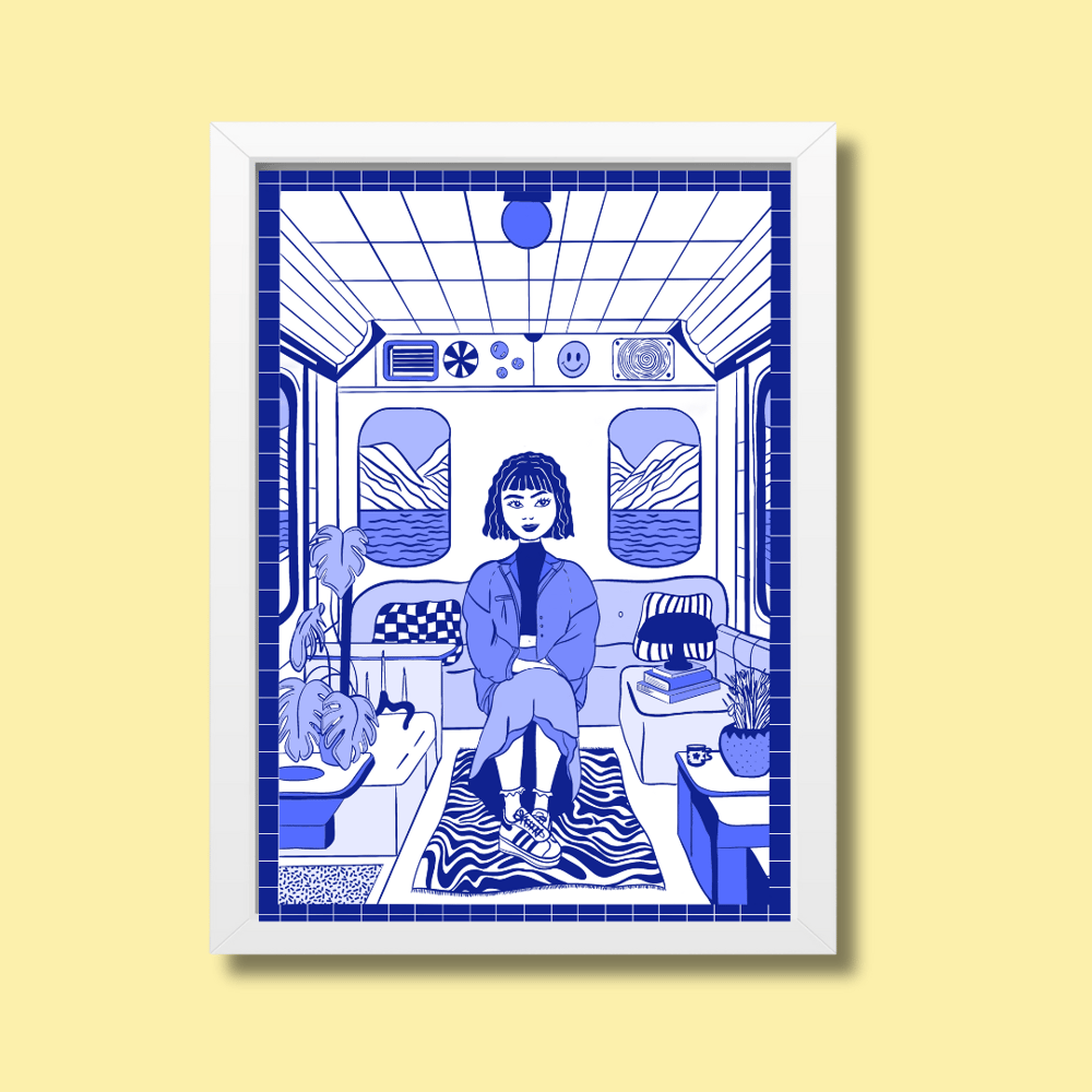 Image of Cozy Sailing Print