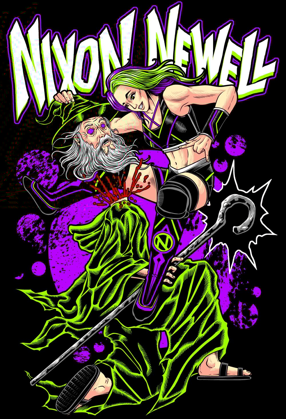 Image of Wizard Battle - Tee