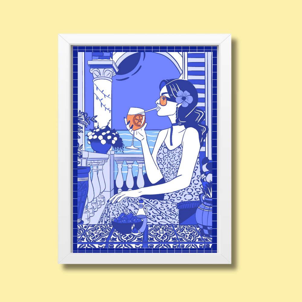Image of Mediterranean Flair Print
