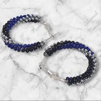 Image 2 of ANA826124 - Royal Blue, Silver & Black 30mm