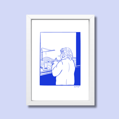 Image of Berlin Balcony Print