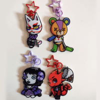 Image 2 of ACNH Keycharms (8 characters) - PREORDER