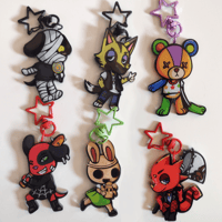 Image 1 of ACNH Keycharms (8 characters) - PREORDER