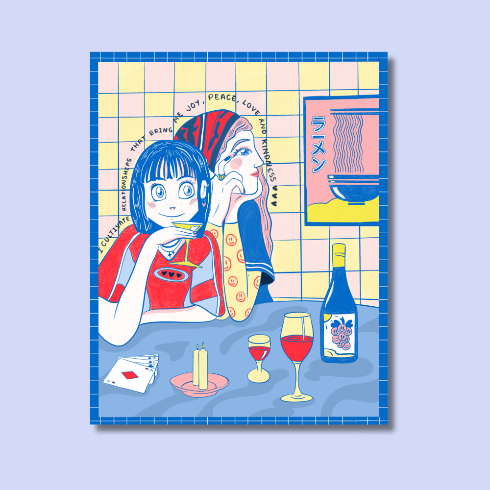 Image of I Cultivate Relationships Print