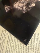 Image 4 of ‘Whole’ Anglerfish Canvas Gold Foil Print