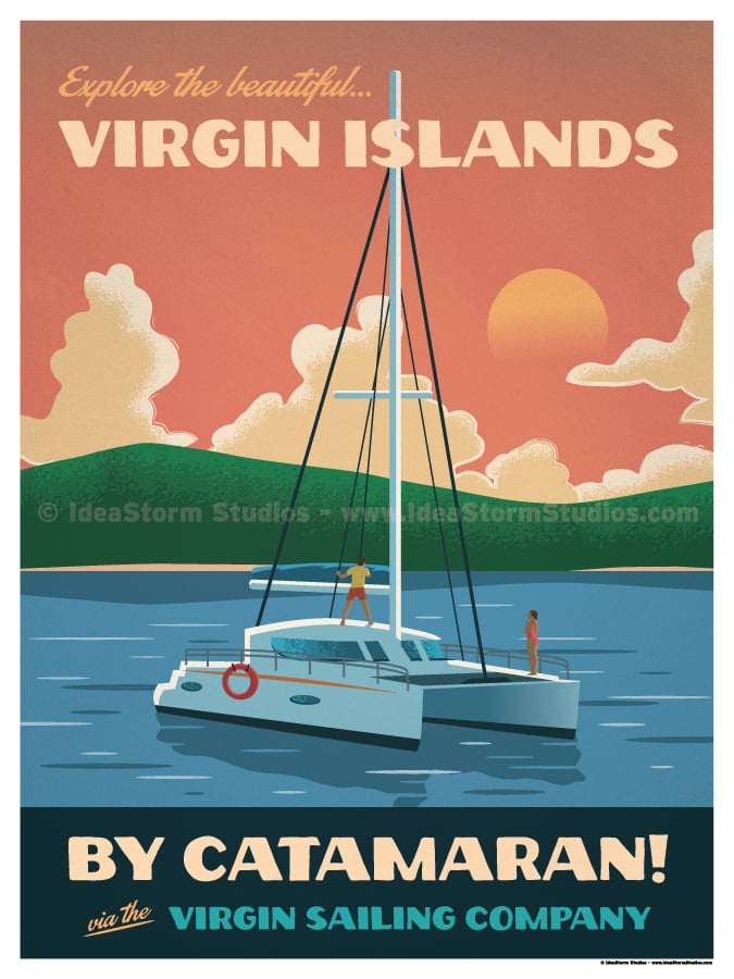 Image of VI Catamaran Poster