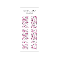 Image 4 of CLEAR JAPANESE CHERRY BLOSSOM NAIL DECALS 