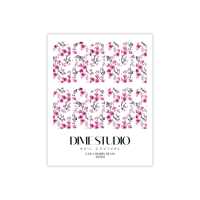 Image 5 of CLEAR JAPANESE CHERRY BLOSSOM NAIL DECALS 