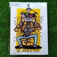 Image 4 of Lámina "Aguanta el peso"